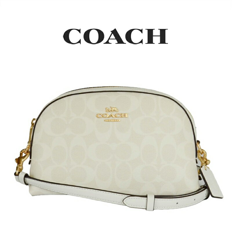 COACH - ★ コーチ COACH アウトレット 母の日 レディース バッグ ななめがけ ショルダーバッグ CR354 IMRFF(チョーク×グレイシャーホワイト) シグネチャー【在庫処分】