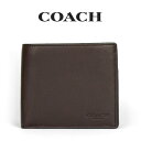 コーチ 二つ折り財布 メンズ コーチ COACH アウトレット メンズ 財布 二つ折り財布 5011 MAH(マホガニー) ブラウン