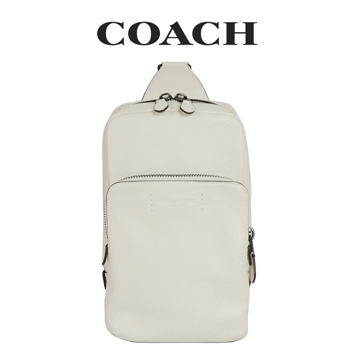 コーチ COACH アウトレット メンズ バッグ ボディバッグ C5331 CHK(チョーク) ホワイト 1