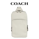 【特別企画★ポイント10倍｜4月10日(水)まで】コーチ COACH アウトレット メンズ バッグ ボディバッグ C5331 CHK(チョーク) ホワイト