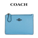 コーチ（COACH) 【メール便送料無料】 コーチ COACH アウトレット レディース 小物 カードケース 名刺入れ 57841 V5POL(ピューター×プール) ブルー