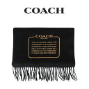 コーチ COACH アウトレット 旅行 レディース 小物 マフラー CB685 BLK(ブラック) ブラック
