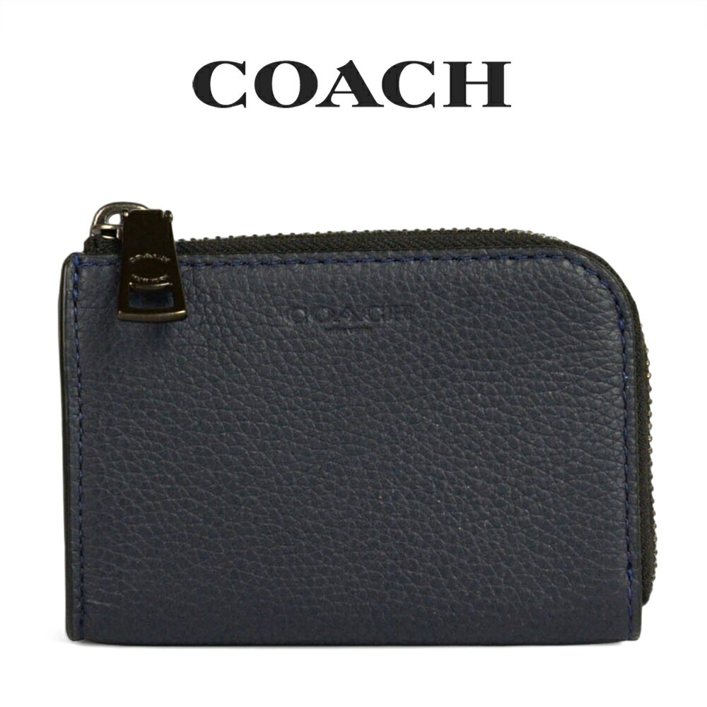 コーチ キーケース（メンズ） コーチ COACH アウトレット メンズ 小物 キーケース 76314 CHR(チャコール) ネイビー