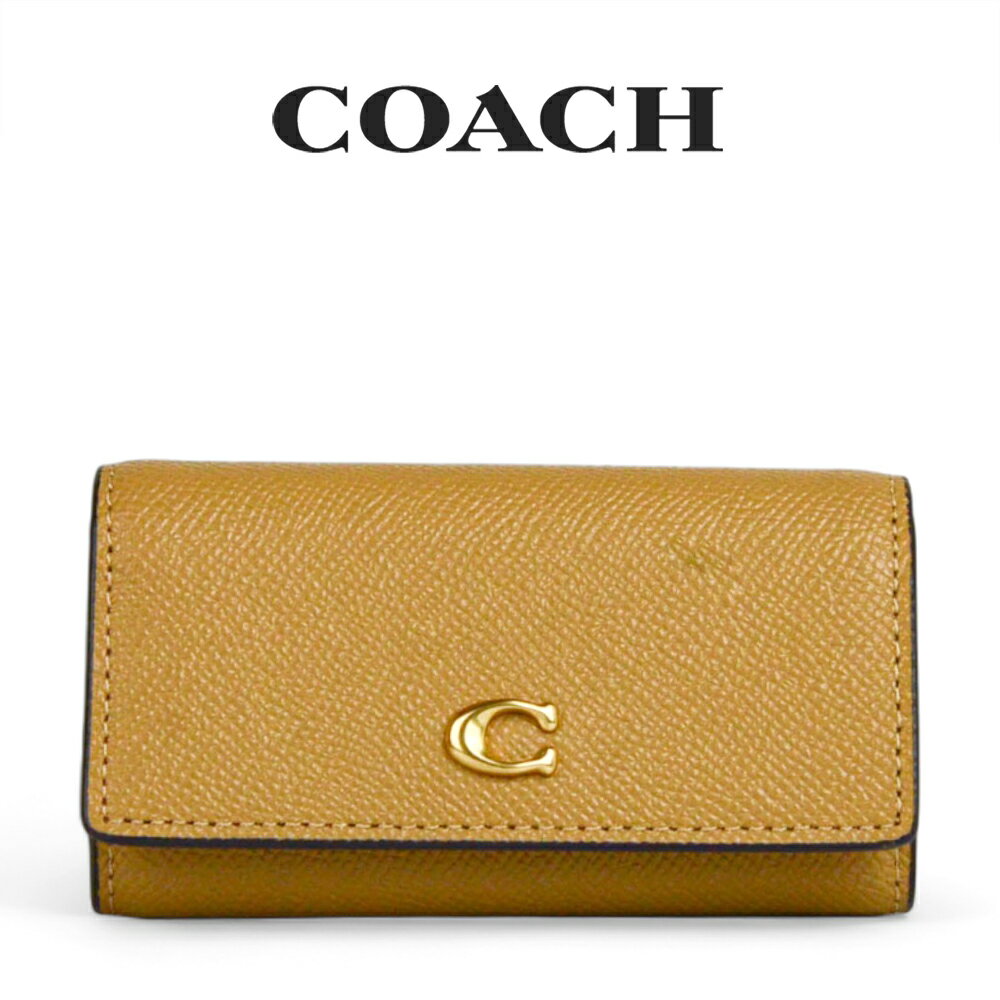 コーチ キーケース コーチ COACH アウトレット レディース 小物 キーケース CH799 B4/TF(ブラス×トフィー) ブラウン