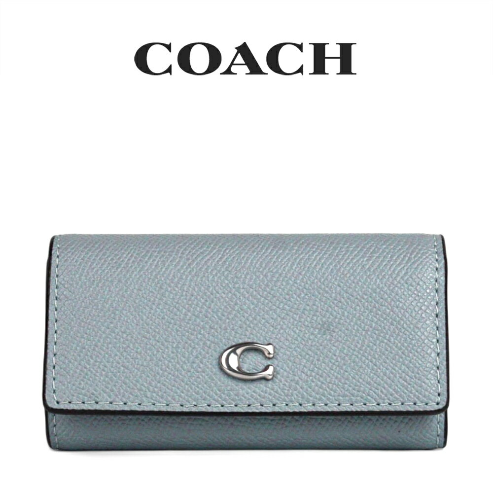 コーチ（COACH) コーチ COACH アウトレット レディース 小物 キーケース CH799 LHN19(グレー ブルー) グレー