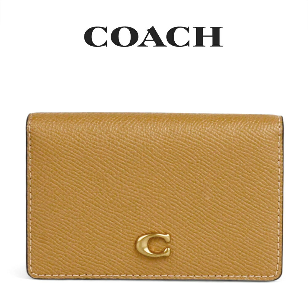 コーチ 名刺入れ コーチ COACH アウトレット レディース 小物 カードケース 名刺入れ CH800 B4/TF(ブラス×トフィー) ブラウン