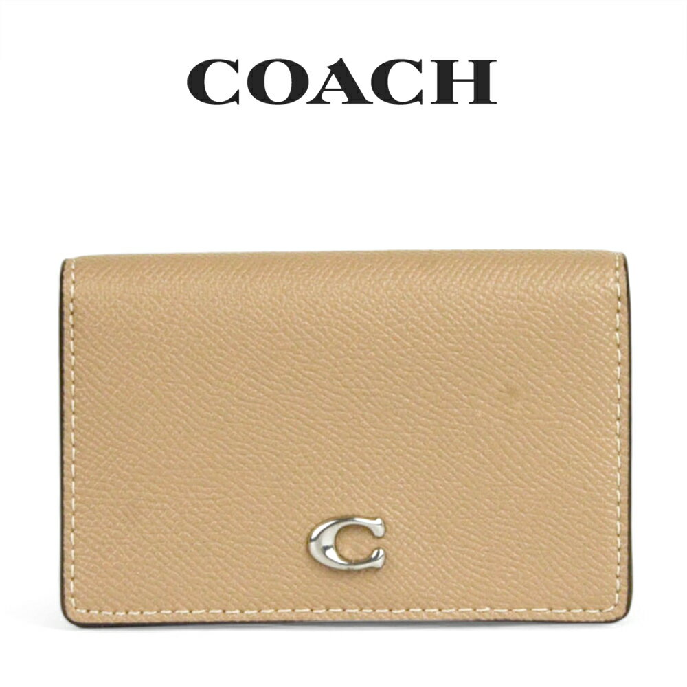 コーチ 名刺入れ コーチ COACH アウトレット レディース 小物 カードケース 名刺入れ CH800 LHTAU(トープ) ベージュ