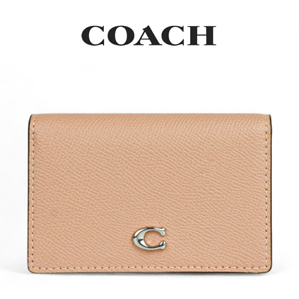 コーチ 名刺入れ コーチ COACH アウトレット レディース 小物 カードケース 名刺入れ CH800 LHWFT(バフ) ベージュ