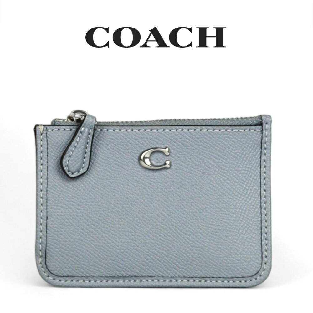 コーチ 名刺入れ コーチ COACH アウトレット レディース 小物 カードケース 名刺入れ CH810 LHN19(グレー ブルー) グレー