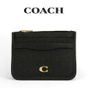 コーチ 名刺入れ コーチ COACH アウトレット レディース 小物 カードケース 名刺入れ CH817 B4/BK(ブラス×ブラック) ブラック