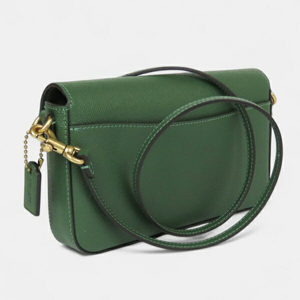 コーチ COACH アウトレット 誕生日プレゼント レディース バッグ ミニショルダー ショルダーバッグ C8439 B4AR2(ブラス×ハンター グリーン) グリーン 緑 (女性 プレゼント お財布バッグ 小さめ ななめ掛け 旅行バッグ)