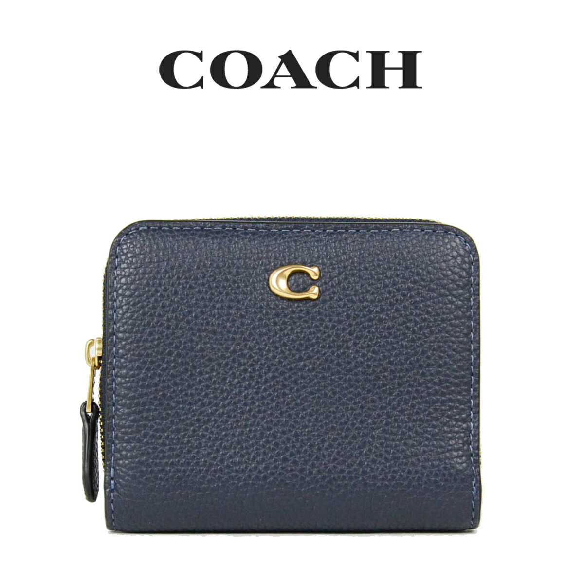 コーチ COACH アウトレット レディース 財布 ミニ財布 CD874 B4/EI(デニム マルチ) ネイビー