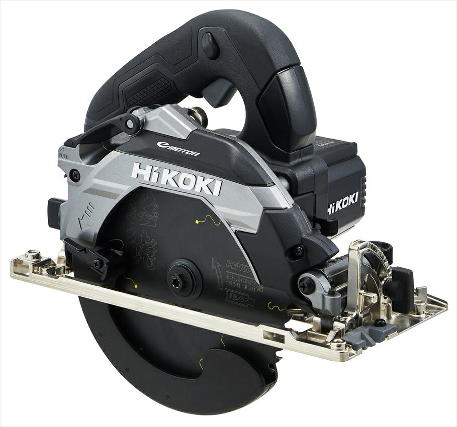 HiKOKI ［ ハイコーキ 165mm深切り電子丸のこC6MEY2(B) 黒【チップソー(黒鯱）付】ACブラシレスモーター採用！
