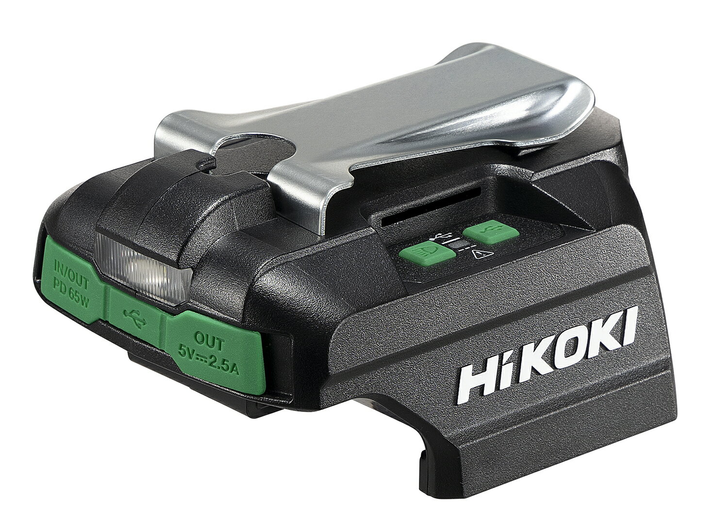 HiKOKI ［ ハイコーキ ]　超小型充電器 UC18DA (NM) 14.4/18V/マルチボルトバッテリー対応　★AC電源／USB（Type-C×2口）対応 　※バッテリーは別売です