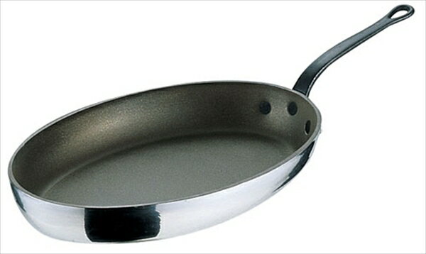 Mauviel(モービル) モービル シルバーストーンオーバルパン [ 9853．40 40×26cm ] AOC04937