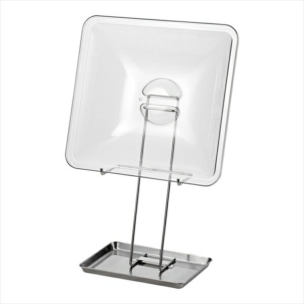 YUKIWA 角チェーフィングPCカバー用ホルダー [ 受け皿付　1／2用 ] NTER801