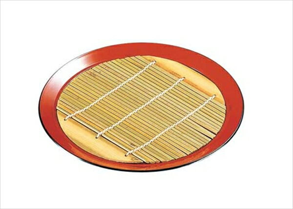 直送品■名月そば皿朱天黒（全面塗） [ 45021465本体 ][ 9-2152-0301 ] RFKF501