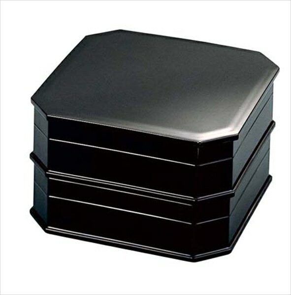 直送品■縁高弁当黒内朱 [ 21056710蓋 ][ 9-2156-0801 ] RFKS801