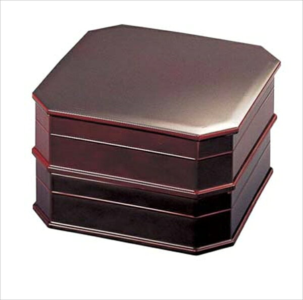 直送品■縁高弁当チーク内黒 [ 21056750蓋 ][ 9-2156-0901 ] RFKS901