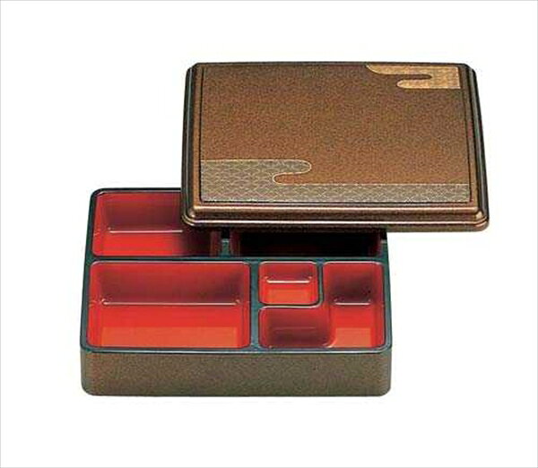 直送品■9寸やすらぎ弁当雲波内朱 [ 23020710（固定仕切） ][ 9-2162-0201 ] RFKR701
