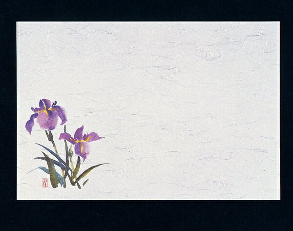 四季紙・千寿（100枚入） [ あやめM30－207 ][ 9-2193-0601 ] QSV26