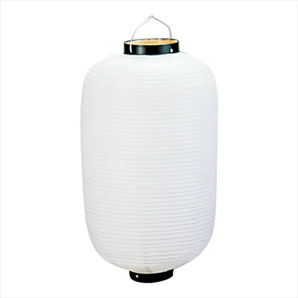 カドキ ビニール提灯長型 17号 [ 白ベタ b117-7 ] YTY01171M