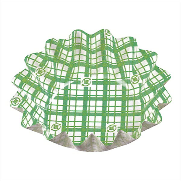 アヅミ産業 紙カップ　ココケースひまわり　500枚入 [ 大　緑 ] XAZ4104