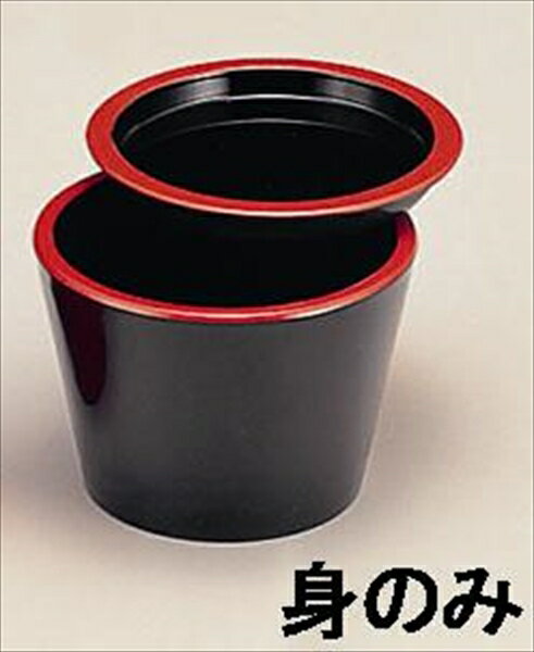 直送品■DXつゆ入れ外黒天朱 RTYI9