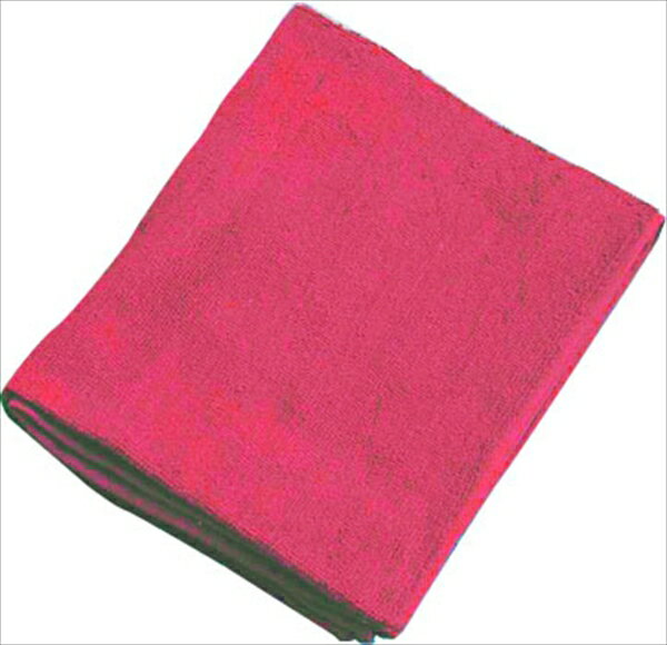 ミューファンプロダクツ ミューファン　抗菌フェイスタオル [ （12枚入）　赤 ] JFT0103