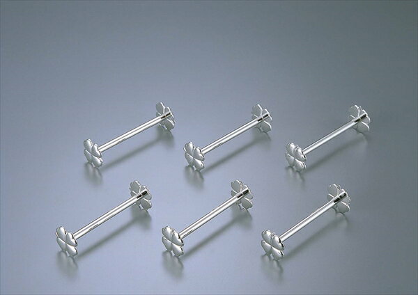 浅川製作所 クローバーナイフレスト代用ロジウムメッキ [ KA-100C／6（6pcs） ] PNI0201