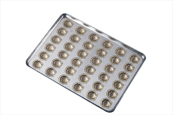 シリコン加工ホタテ貝型天板小 [ 36連 ] WTVA801