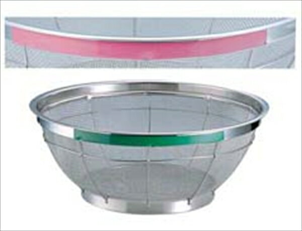 TKGコーポレーション TKG　NEWマンモス　カラー　浅型ざる [ 37．5cm　ピンク ] AZL4733