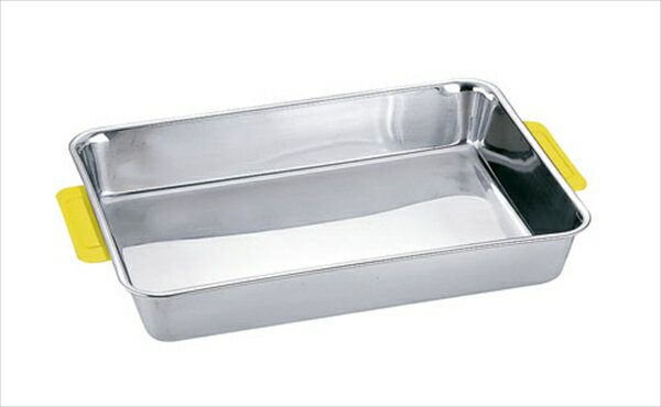 TKGコーポレーション 18−8　カラーハンドル角バット [ 18枚取　イエロー ] ABTH223