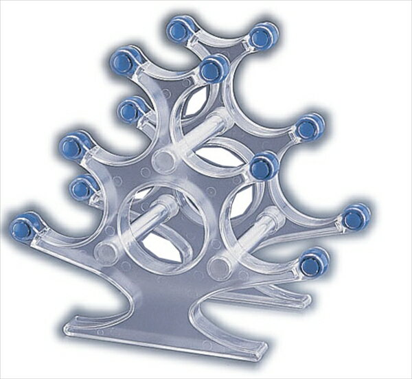 TKGコーポレーション アクリル　カラーワインラック　5ボトル [ WNBR−T　クリアー ] PLT134