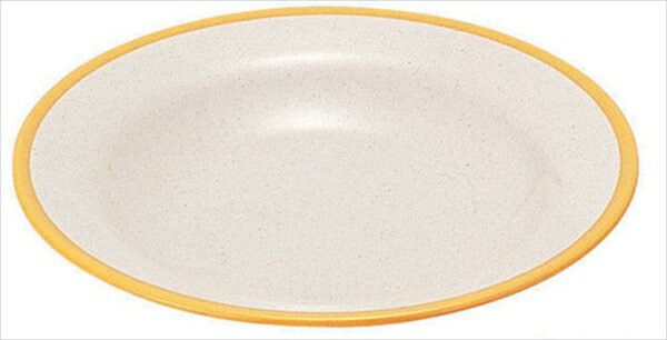 直送品■二色カレー皿SW-127 [ イエロー／内ストーン ] RTKB501