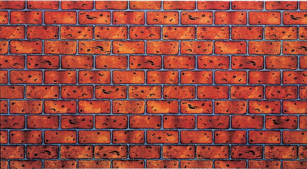 直送品■ビニール幕 [ SBM−02赤レンガ ] YMK0101