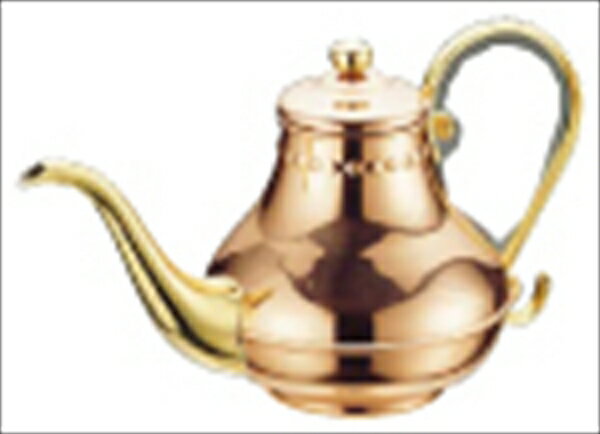 遠藤商事 銅　アラジン　コーヒーポット　　5人用 [ （ティーポット兼用） ] PKC47
