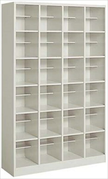 直送品■シューズボックス（中棚付） [ SX−64TF1N6列4段 ] ZSY5802