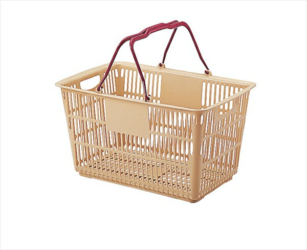 太幸 ショッピングバスケット [ U−31　ベージュ／エンジ ] ASYF403