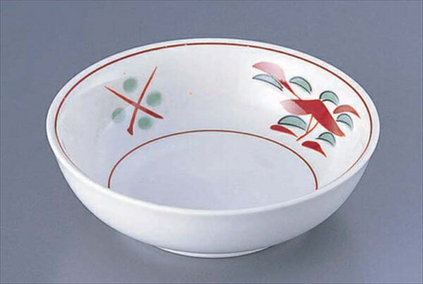 直送品■M15−34赤絵花取鉢 [ 9-2371-2201 ] RTL8201