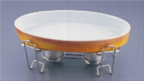 遠藤商事 SAレ・アール　小判グラタンセット [ 2−PC200−44　茶 ] NLA312