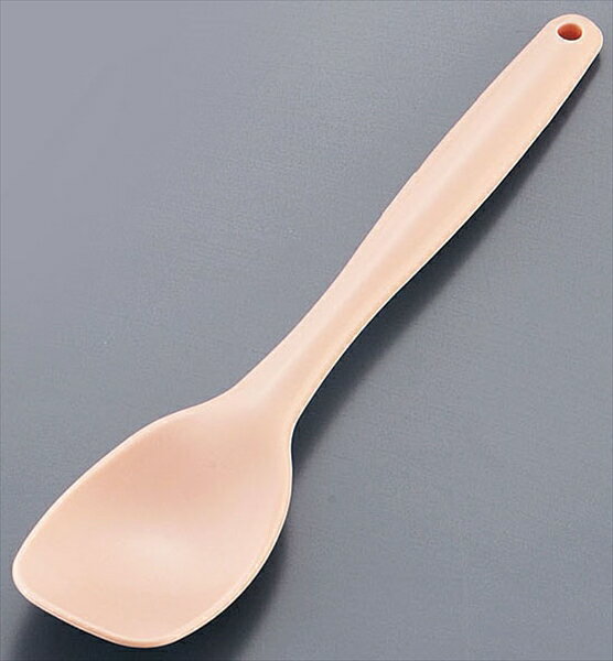 ニューシリコンクリーンヘラスプーン型 [ 小ピンク ][ 9-0447-1902 ] WKL2102