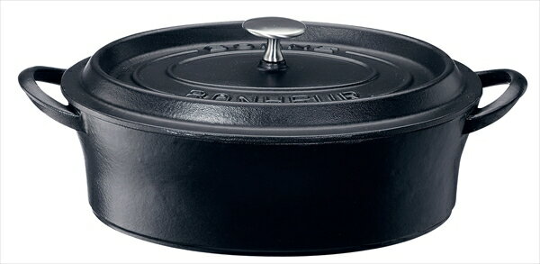 イシガキ産業 ボン・ボネール ココットオーバル [ 14cm ブラック ] ABVB604