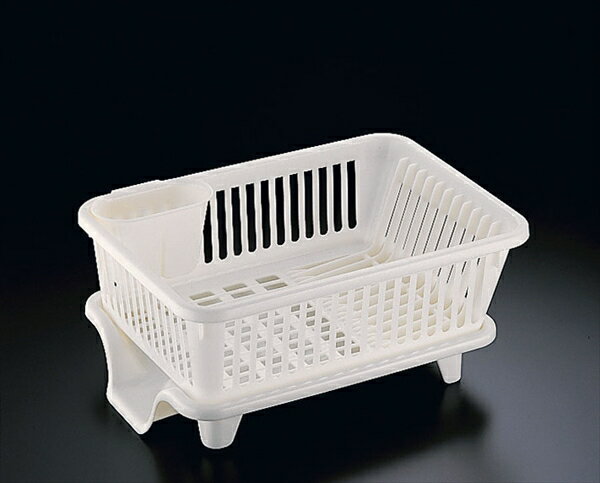 皿立て水切りかごヨコ型2 [ （箸立て付） ] EMZ1501