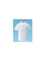 女性用コックコート・半袖KG−428 [ M（ホワイト） ][ 9-1501-0902 ] SKT5502