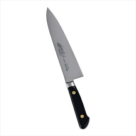 ミソノ・スウェーデン鋼（花彫刻入）牛刀 [ 111M18 ] AMSO101