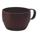 レンジスープカップ [ ブラウン ][ 9-2446-1002 ] RRN0102 1