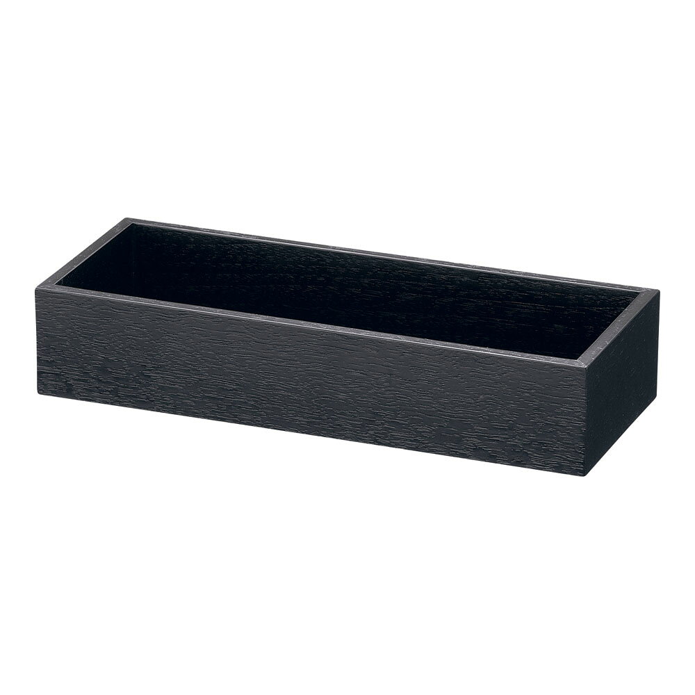 遠藤商事 カトラリーボックス　小　身 [ ブラック ] NSS0602 [ 1-1702-0802 ] import-outlet-11507263 ダイレクトコム 〜ProTool館〜 パッケージ画像
