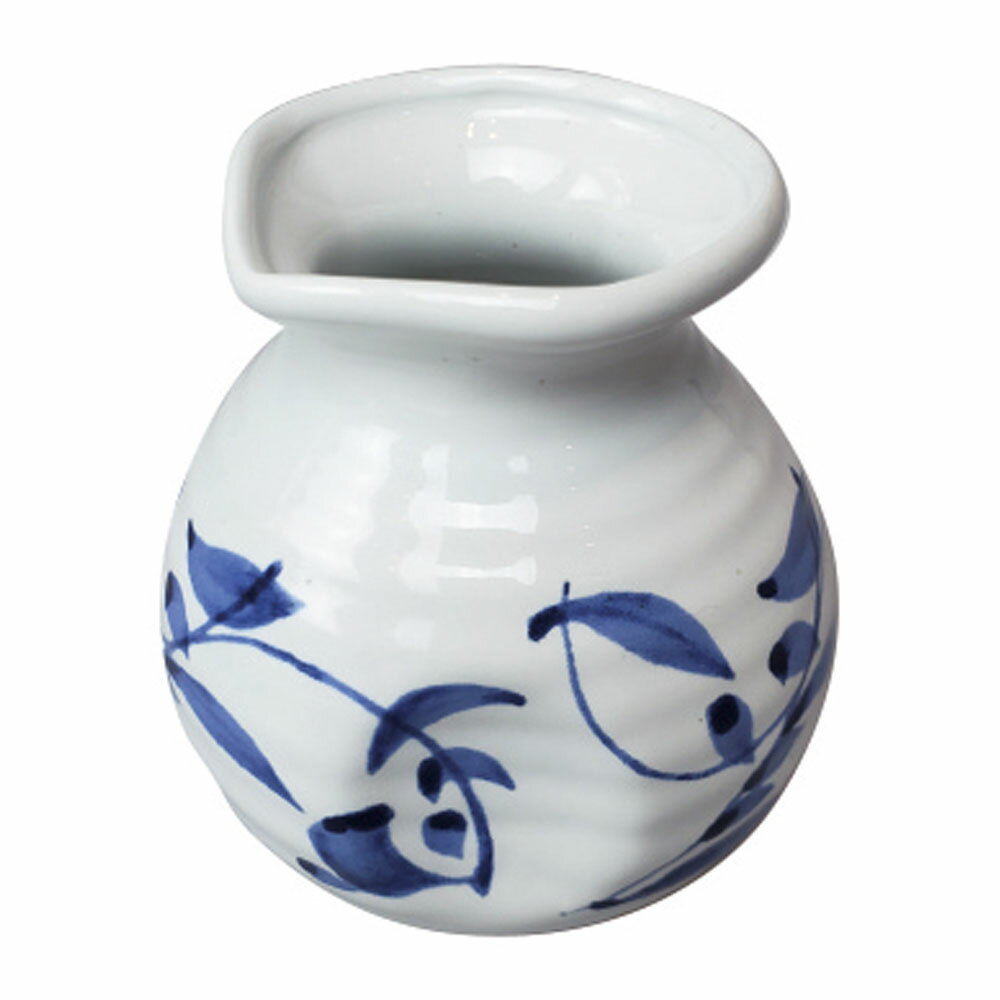 直送品■M12−63唐草そば徳利 RTTB601