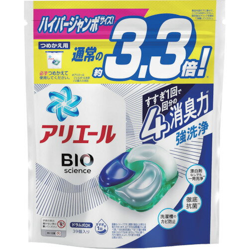 P＆G　アリエール　ジェルボール4D　詰め替え　ハイパージャンボ　39個 [ 62765 ]のサムネイル